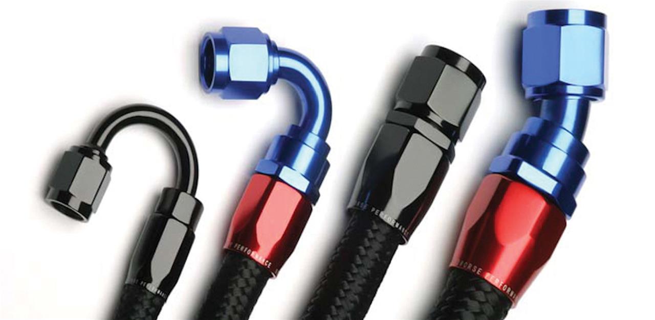 Redhorse Performance 230 Series Black Nylon Braided Hose -10 AN 10 ft. 230-10-15 Hose, Series, Nylon, Black, AN, 15 Length, Each