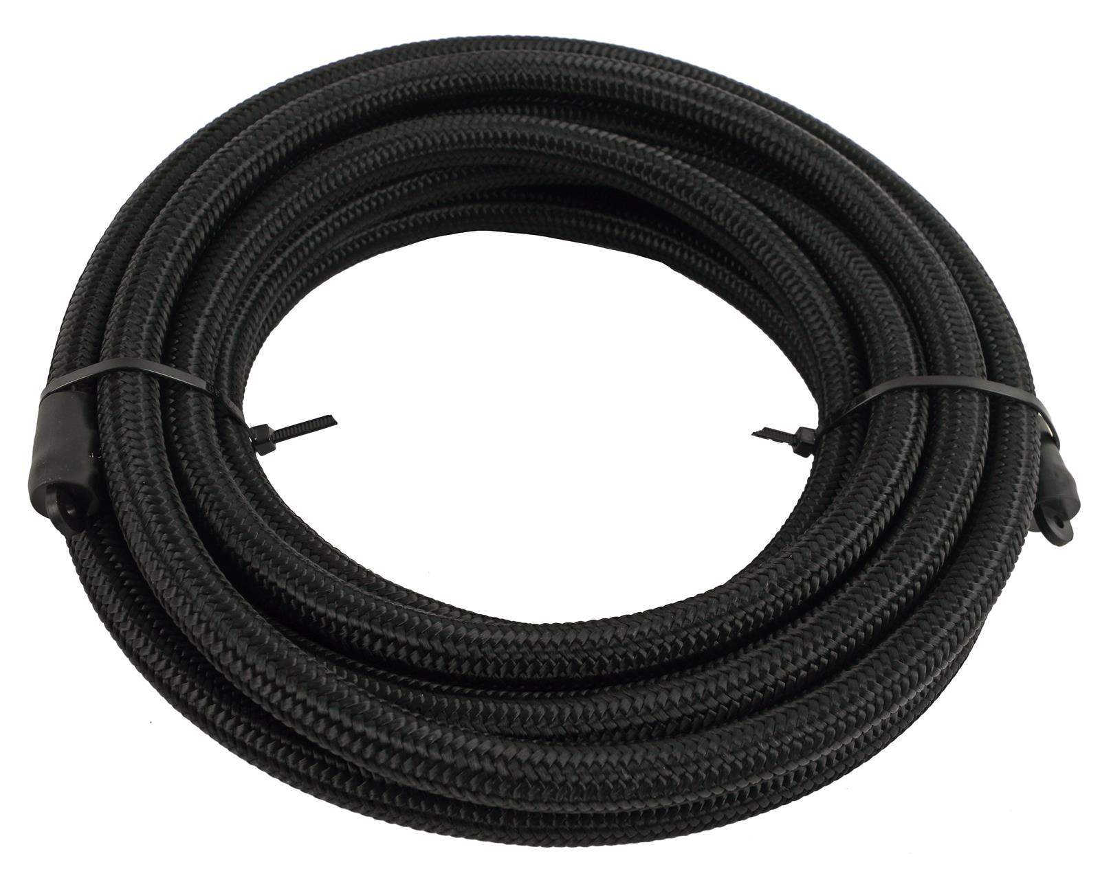 Redhorse Performance 230 Series Black Nylon Braided Hose -12 AN 20 ft. 230-12-20 Hose, Series, Nylon, Black, AN, Length, Each