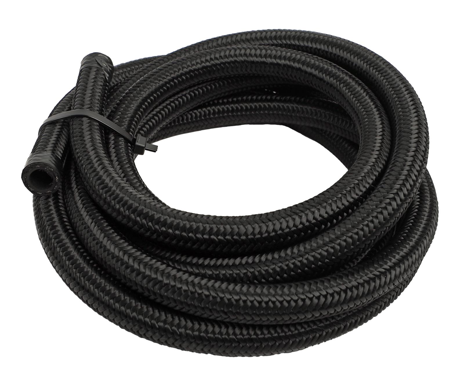 Redhorse Performance 230 Series Black Nylon Braided Hose -8 AN 10 ft. 230-08-10 Hose, Series, Nylon, Black, AN, Length, Each