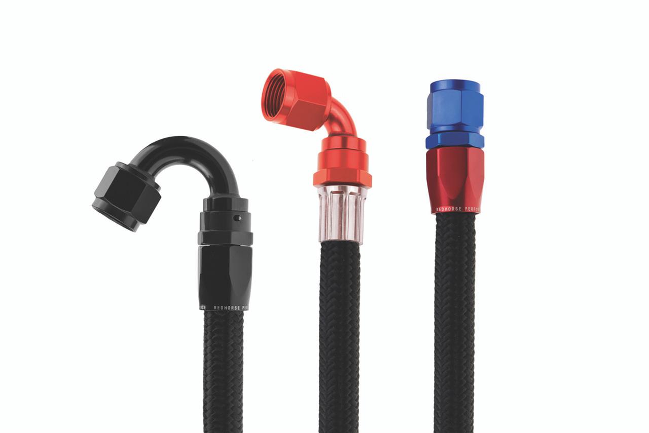 Redhorse Performance 235 Series Black Nylon Braided Hose -10 AN 10 ft. 235-10-15 Hose, Series, Nylon, Black, AN, 15 Length, Each thumbnail 2