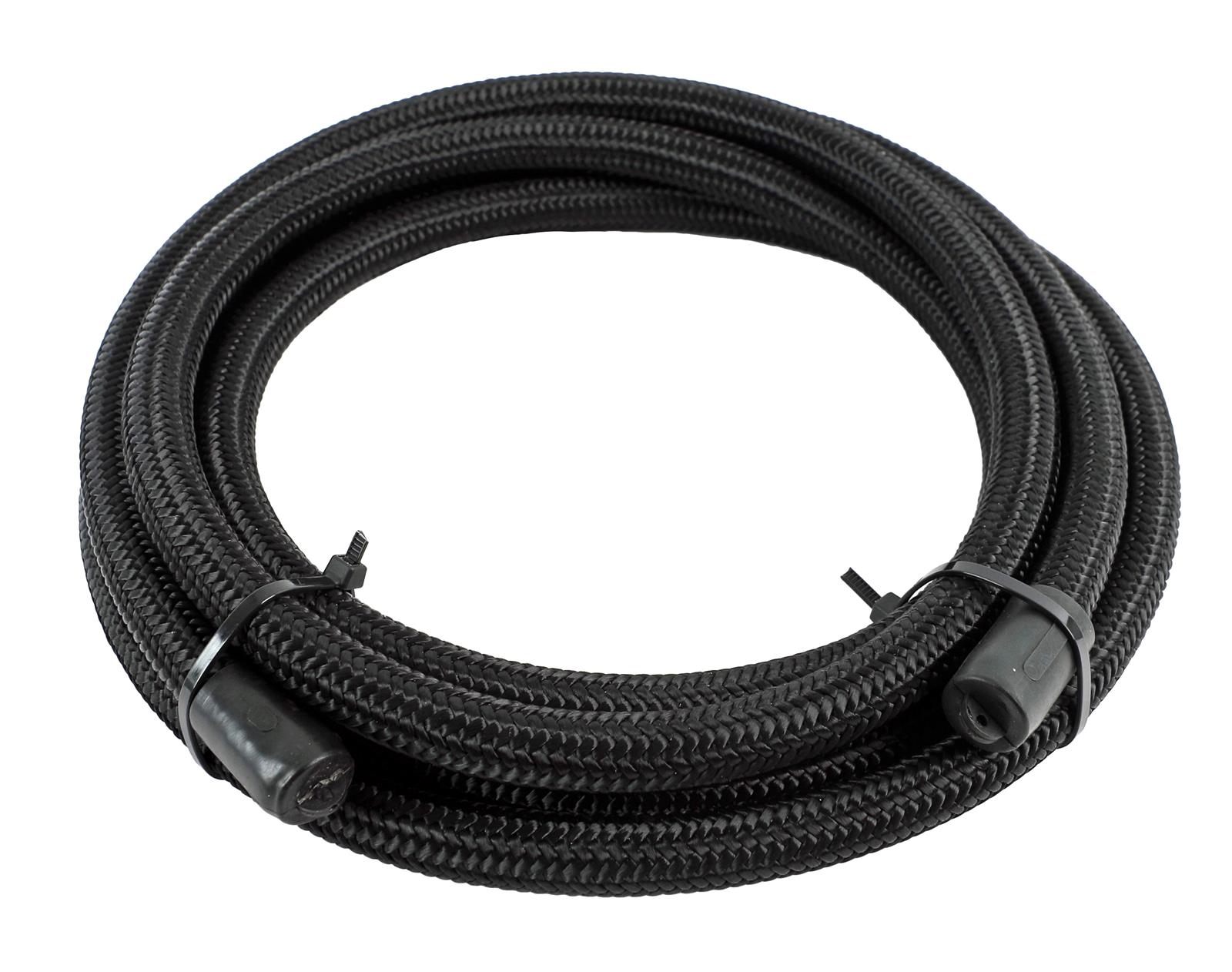Redhorse Performance 235 Series Black Nylon Braided Hose -6 AN 10 ft. 235-06-10 Hose, Series, Nylon, Black, AN, Length, Each