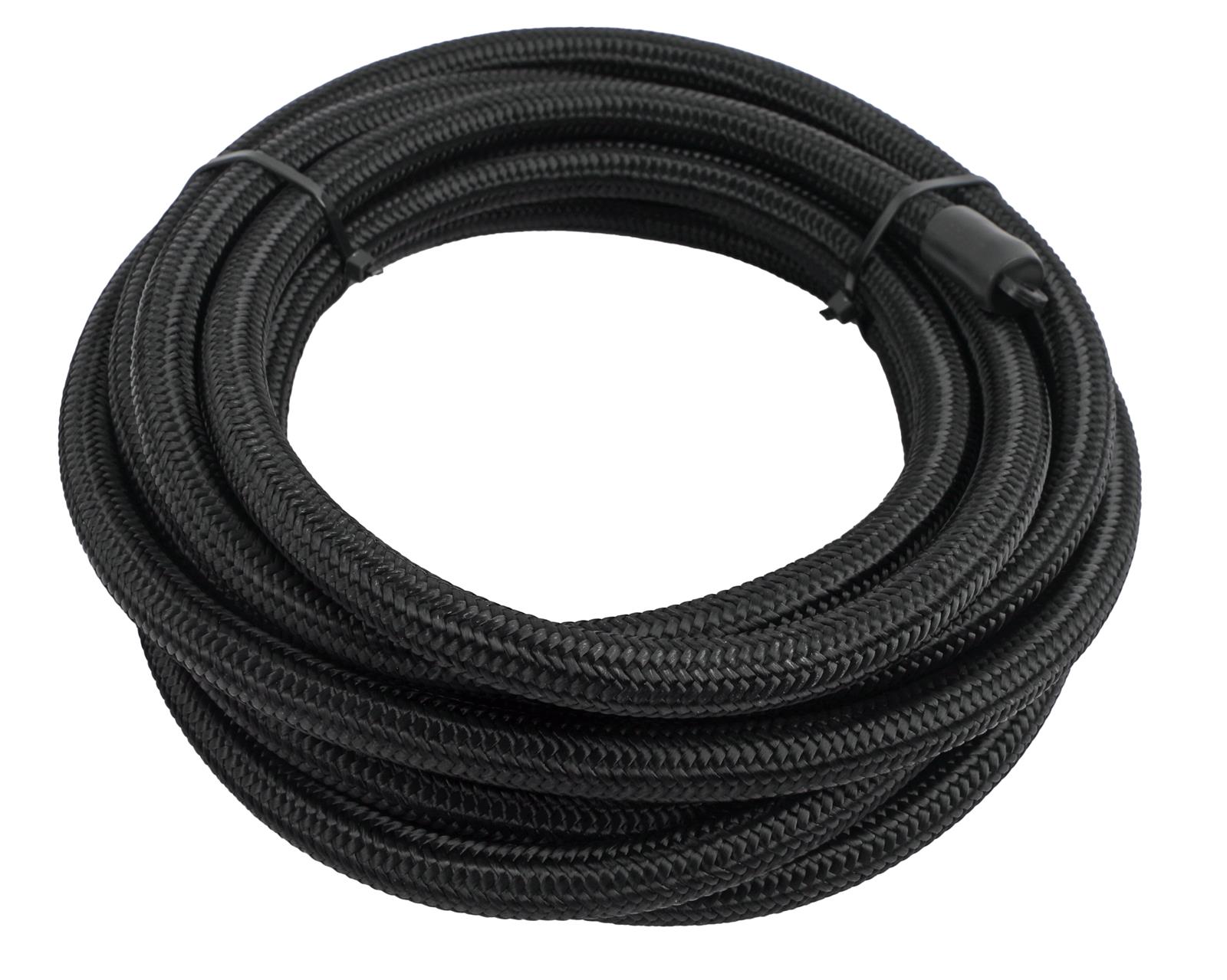 Redhorse Performance 235 Series Black Nylon Braided Hose -6 AN 20 ft. 235-06-20 Hose, Series, Nylon, Black, AN, Length, Each