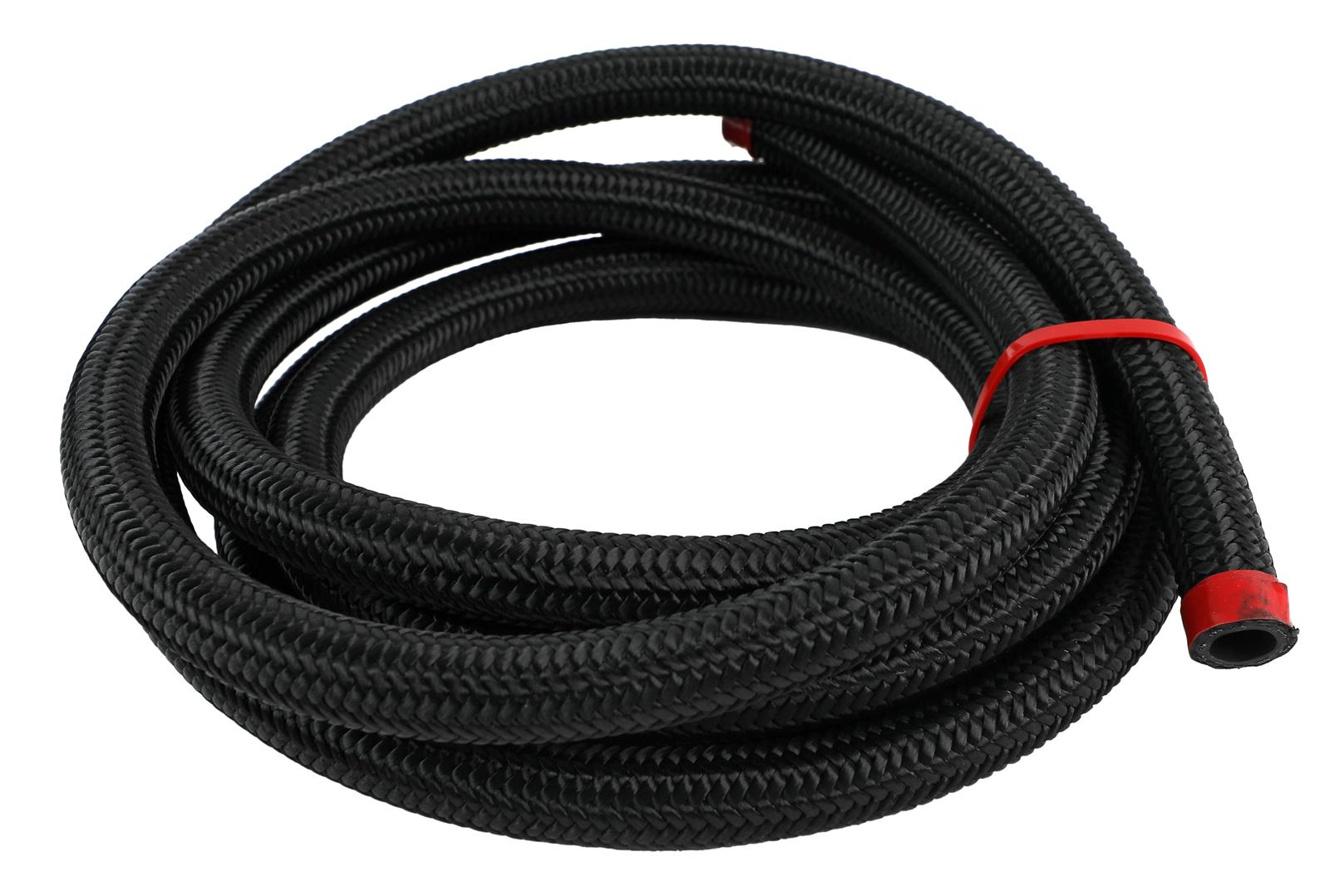 Redhorse Performance 235 Series Black Nylon Braided Hose -8 AN 6 ft. 235-08-6 Hose, Series, Nylon, Black, AN, Length, Each