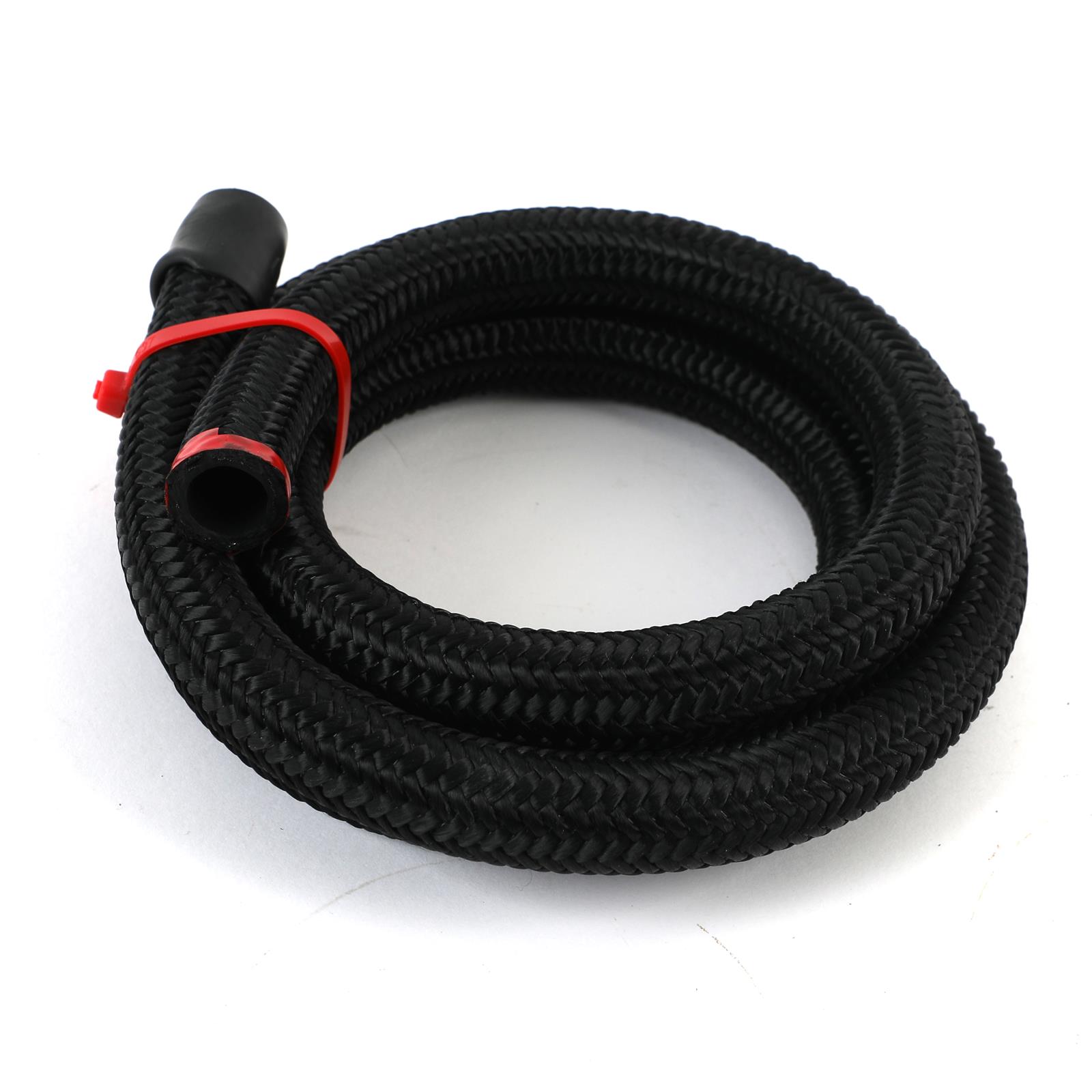 Redhorse Performance 235 Series Black Nylon Braided Hose -10 AN 3 ft. 235-10-3 Hose, Series, Nylon, Black, AN, Length, Each