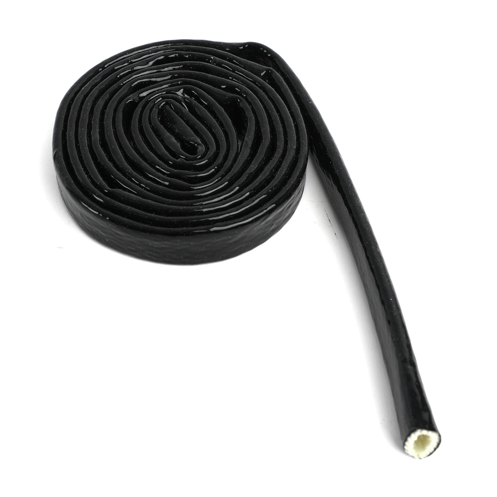 Redhorse Performance 244 Series Fire Sleeves 244-06-9-2 Heat Protection, Sleeve, Black, Fits -6 AN Hose, 9 ft. Length, Each