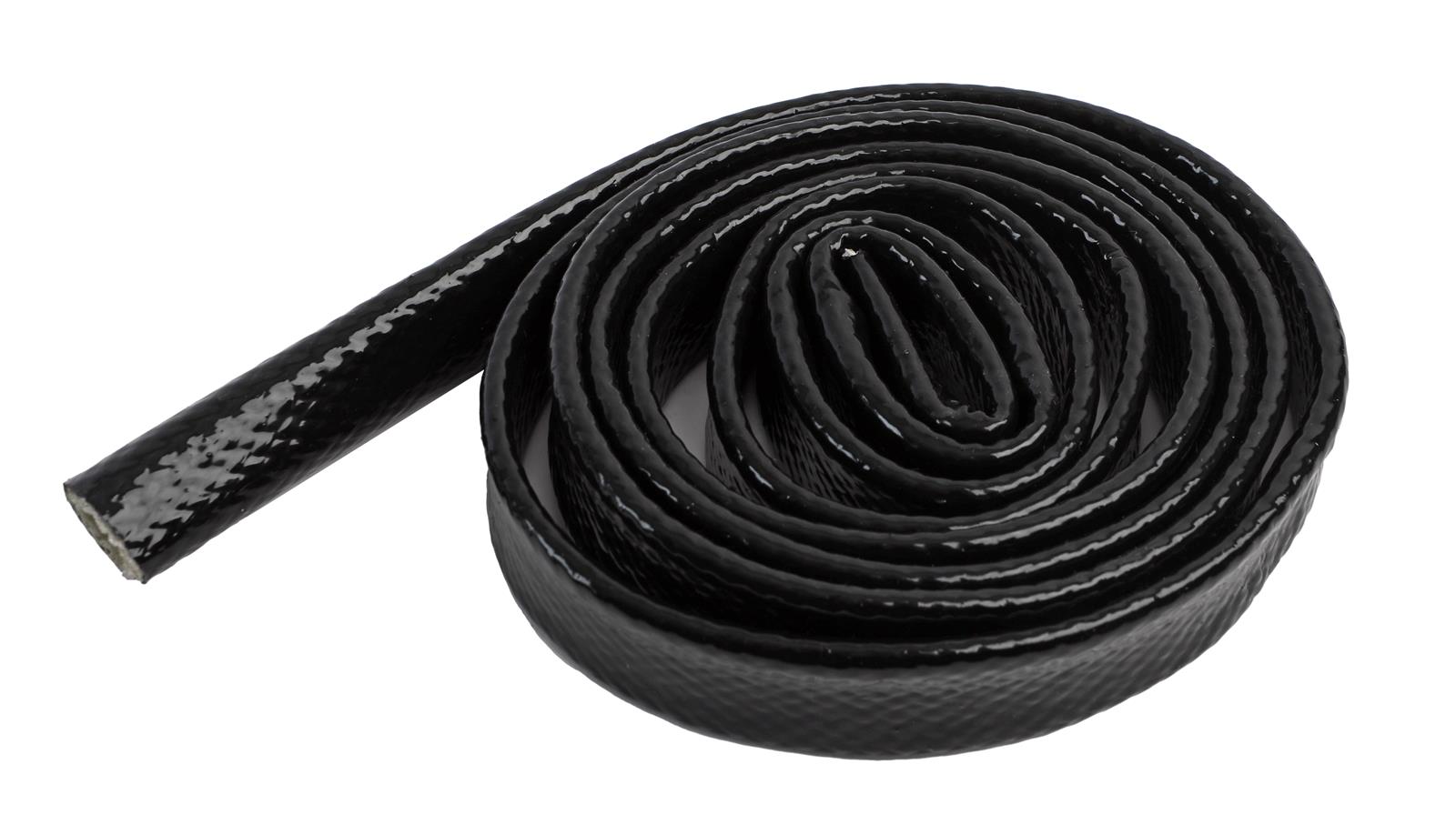 Redhorse Performance 244 Series Fire Sleeves 244-08-9-2 Heat Protection, Sleeve, Black, Fits -8 AN Hose, 9 ft. Length, Each
