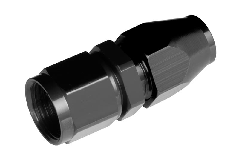 Redhorse Performance 3000 Series AN Tube Adapter Fittings 3000-06-05-2 Fitting, Adapter, to Tubing, Straight, Aluminum, Black Anodized, -6 AN, 5/16 in., Swivel, Each thumbnail 2