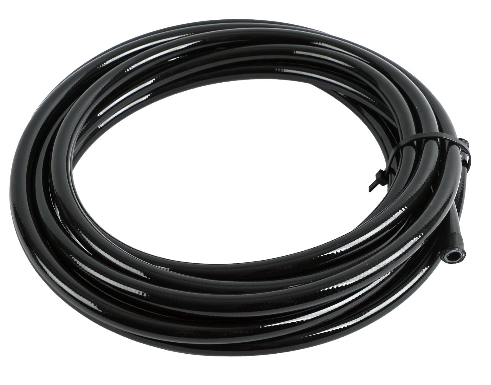 Redhorse Performance 302 Series PTFE Hose -6 AN 20 ft. 302-06-20 Hose, Series, Braided Stainless Steel, Black, Lined, Black Poly Wrap, AN, Length, Each