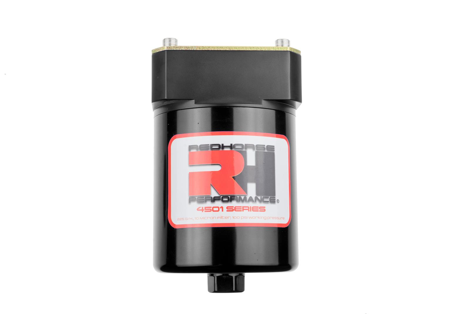Redhorse Performance Terminale Per Tubo Flessibile In PTFE Riutilizzabile - Nero, Lavorato CNC