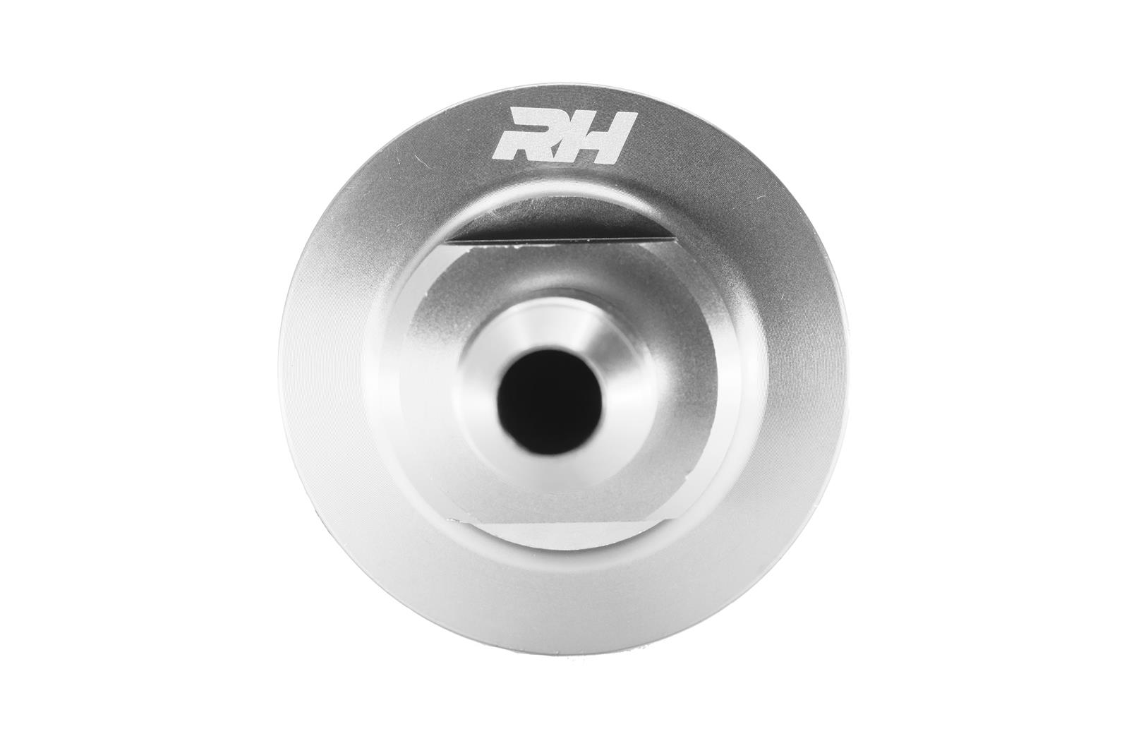 Redhorse Performance 4651 Series 10 Microns Fuel Filter with -6 AN Inlet Size 4651-06-5-10 Filter, Inline Mount, Aluminum, Clear Anodized, Microns, Male Inlet/Outlet, Each thumbnail 4