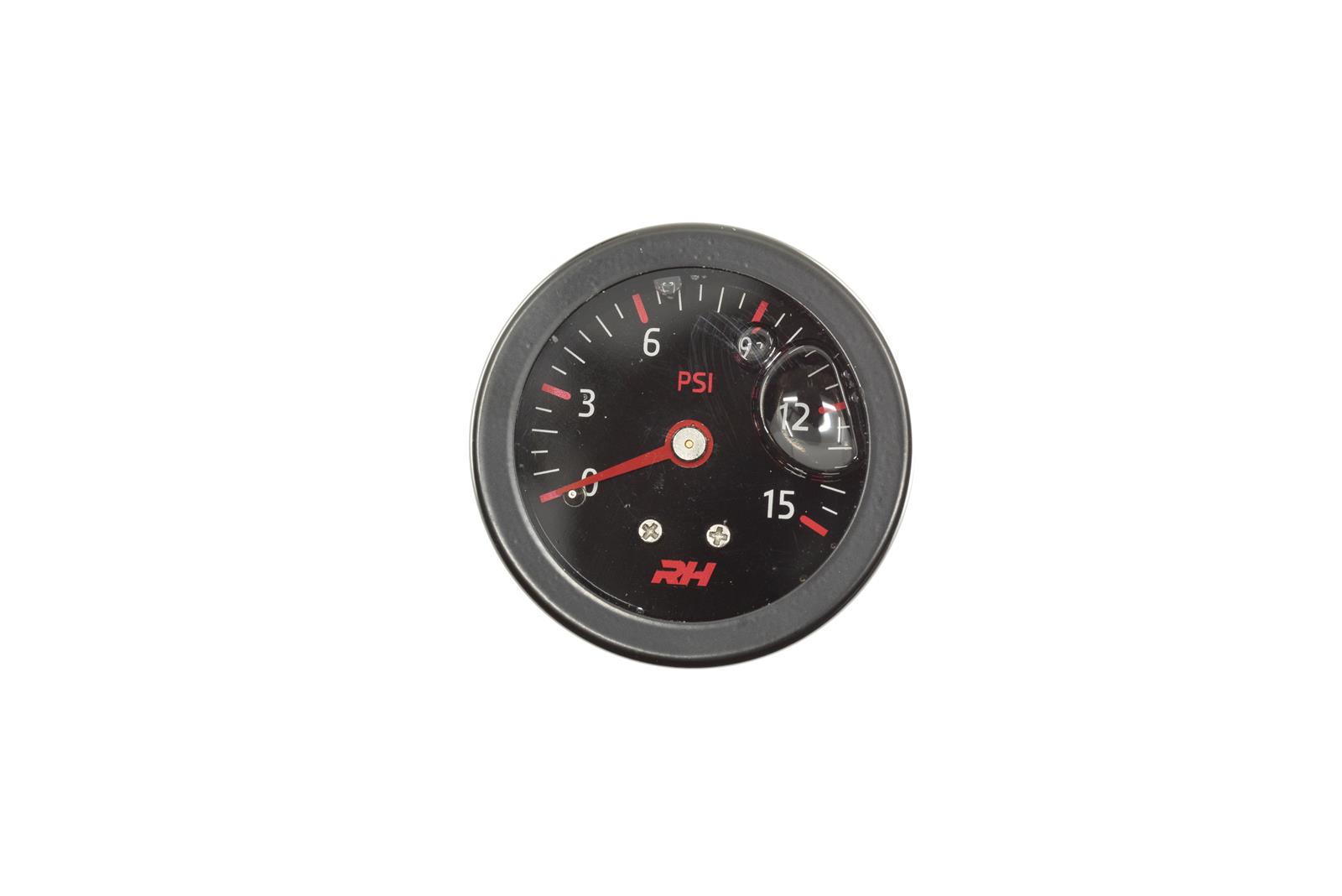Redhorse Performance 5002153 Redhorse Performance 5002 Series Liquid Filled Fuel Pressure