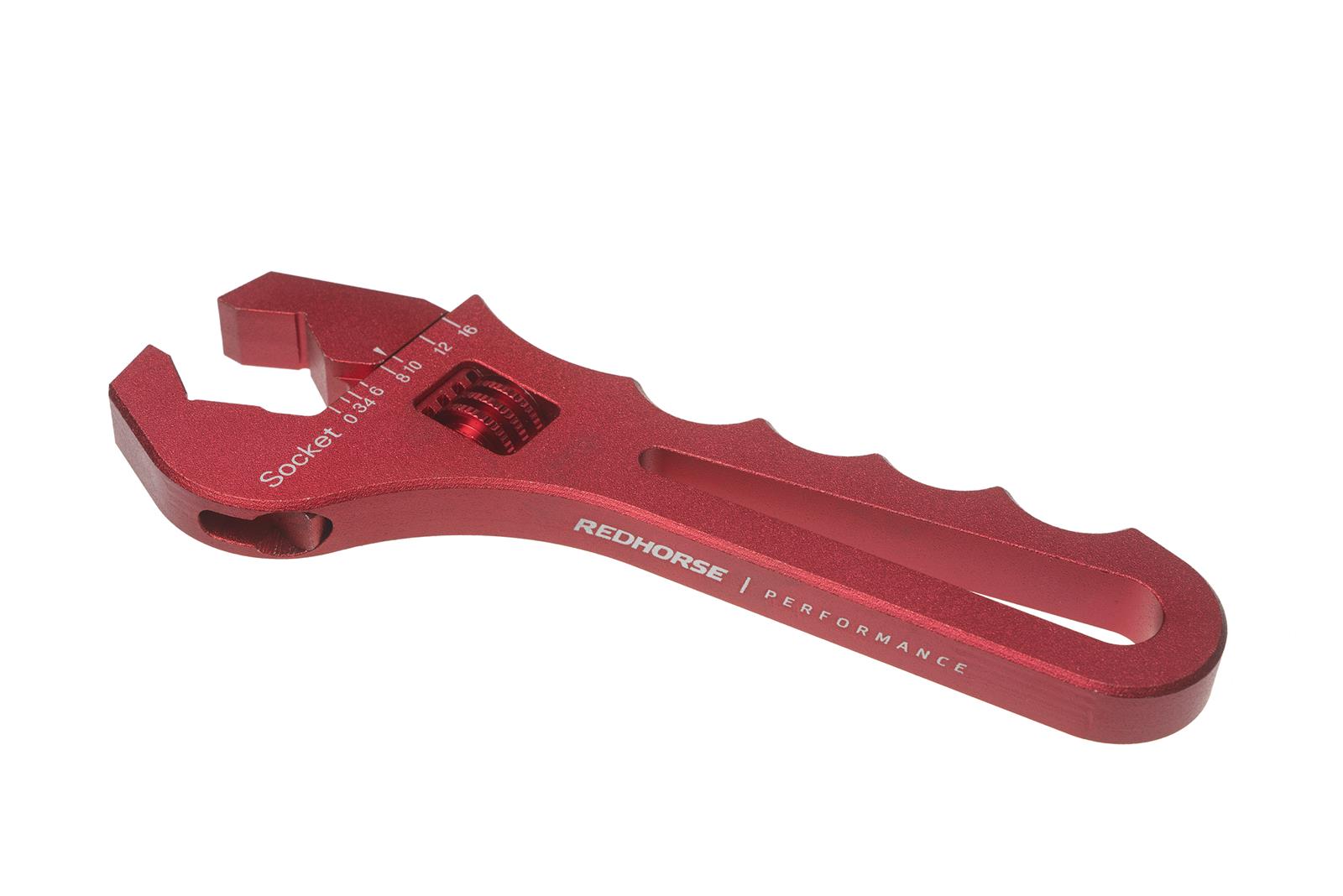 Redhorse Performance 5468 Series AN Adjustable Wrenches 5316-3 Wrenches, Wrenches, Aluminum, Red, Each thumbnail 2