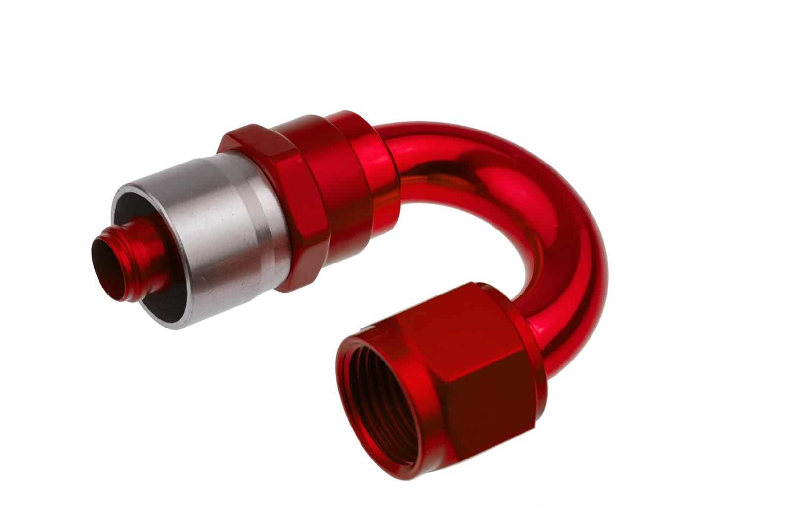 Redhorse PTFE Hose End, -10, 90
