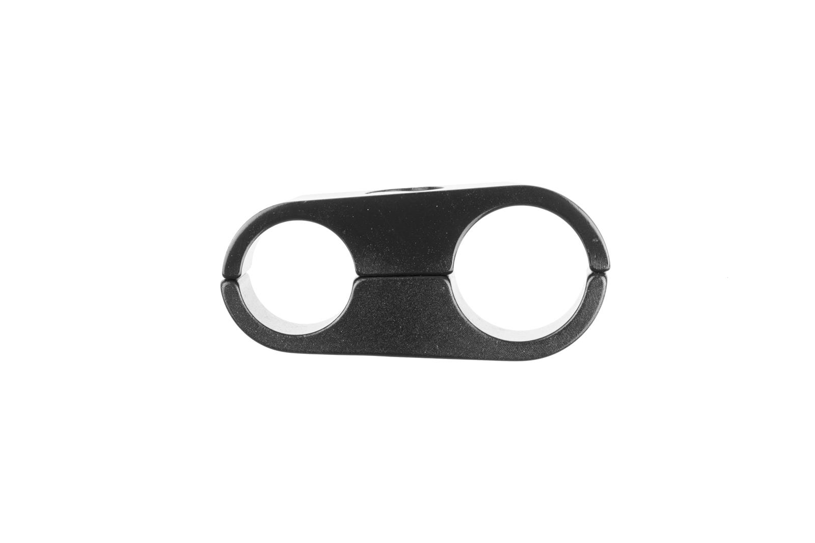 Redhorse Performance 730 Series AN Hose Separators 730-10-10-2 and Line Mounting Clamps, Separators, 2 Capacity, Aluminum, Black Anodized, 0.625 in. O.D., for -10 Braided Hose, Each thumbnail 2