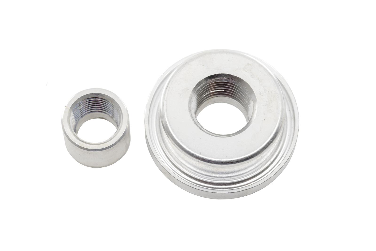 Redhorse Performance 868 Series Weld-On Bungs 868-02-0 Fitting, Bung, Weld-In, Female Threads, Aluminum, 1/8 in. NPT, Compact, Each thumbnail 2