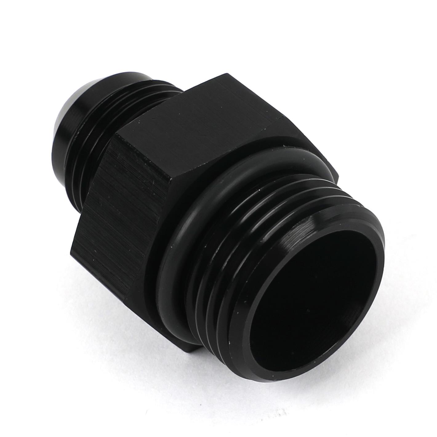 Redhorse Performance 920 Series AN to High Flow Radius O-Ring Adapter Fittings 920-10-12-2 and Adapters, Fittings, Straight, -10 Male To -12 Male O-ring, Aluminum, Black Anodized, Rubber O-ring, Each thumbnail 3