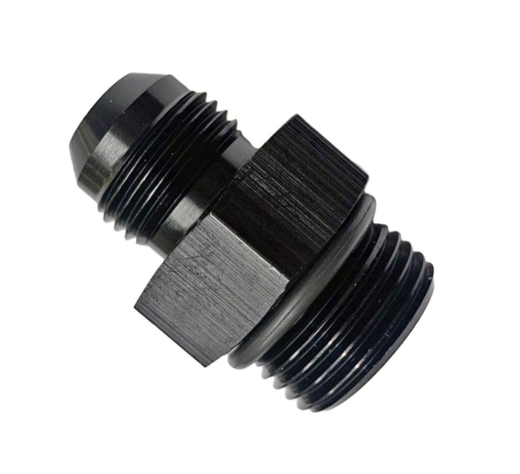 Redhorse Performance 920 Series AN to High Flow Radius O-Ring Adapter Fittings 920-10-12-2 and Adapters, Fittings, Straight, -10 Male To -12 Male O-ring, Aluminum, Black Anodized, Rubber O-ring, Each thumbnail 4