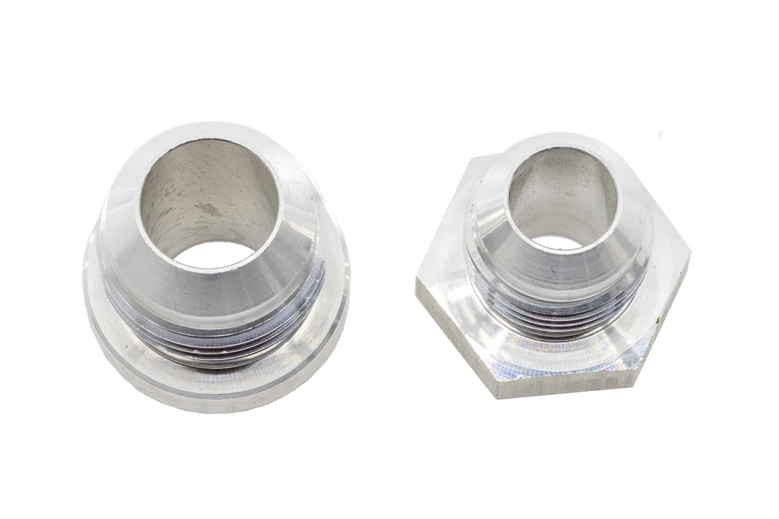Redhorse Performance 971 Series AN Weld-on Bungs 971-06-0 Fitting, Bung, Weld-In, Male Threads, Aluminum, -6 AN, Each