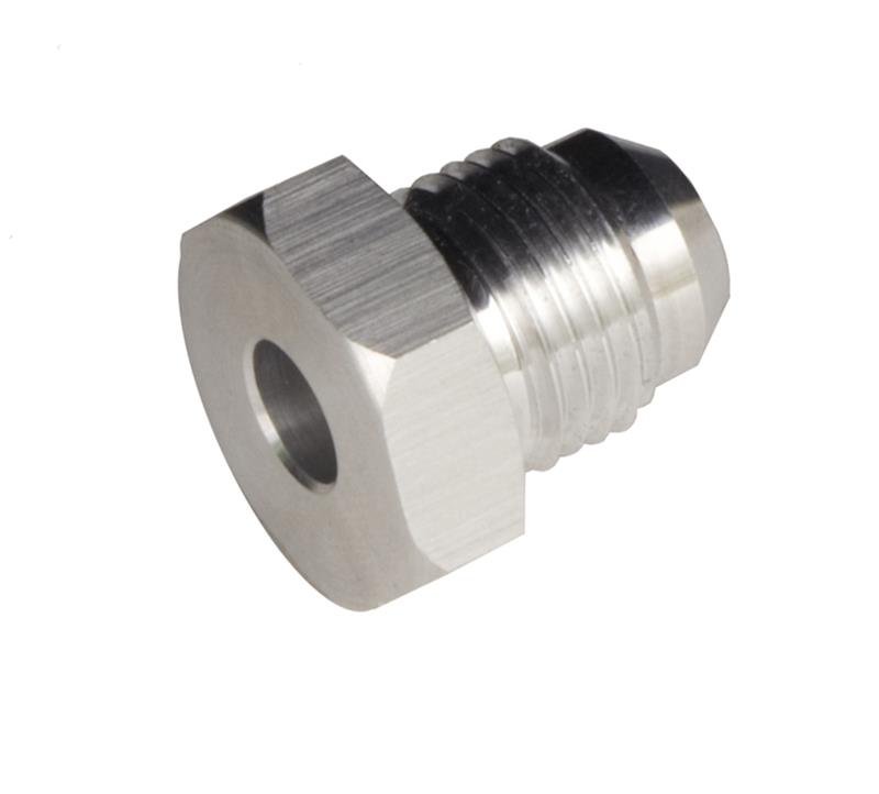 Redhorse Performance 971 Series AN Weld-on Bungs 971-06-0 Fitting, Bung, Weld-In, Male Threads, Aluminum, -6 AN, Each thumbnail 3