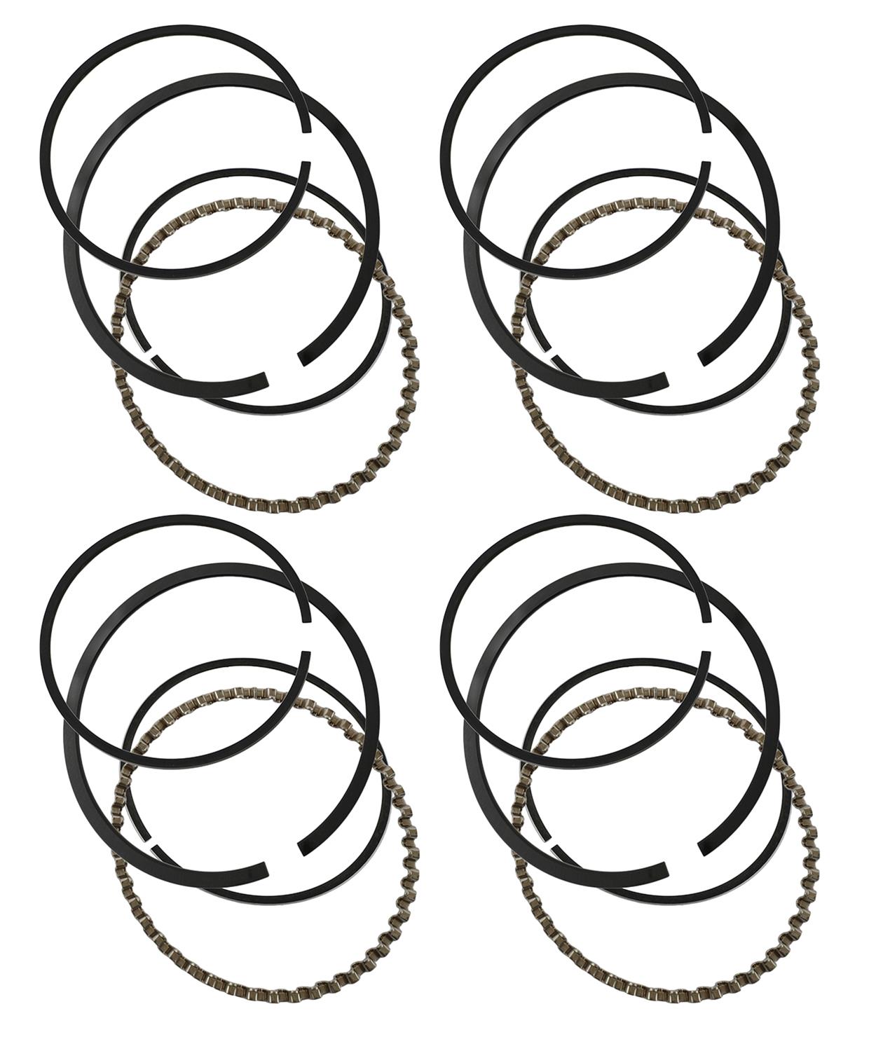 Hastings 2M696030 8-Cylinder Piston Ring Set 