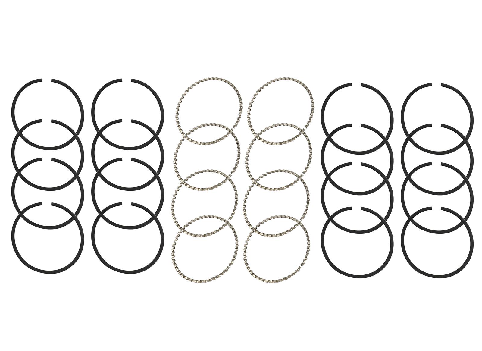 Hastings Piston Rings 4860 Hastings Premium Ductile Ring Sets Summit