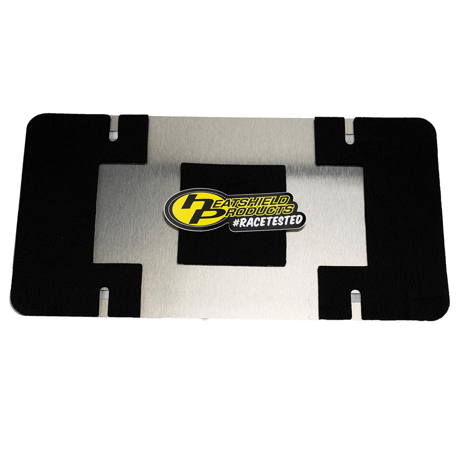 Heatshield Products License Plate Shields 040064 Sound Deadening mat LP Shield is a protective scratch barrier between the license plate and a car’s body, and eliminates vibration. Fits all US, MX, a thumbnail 2