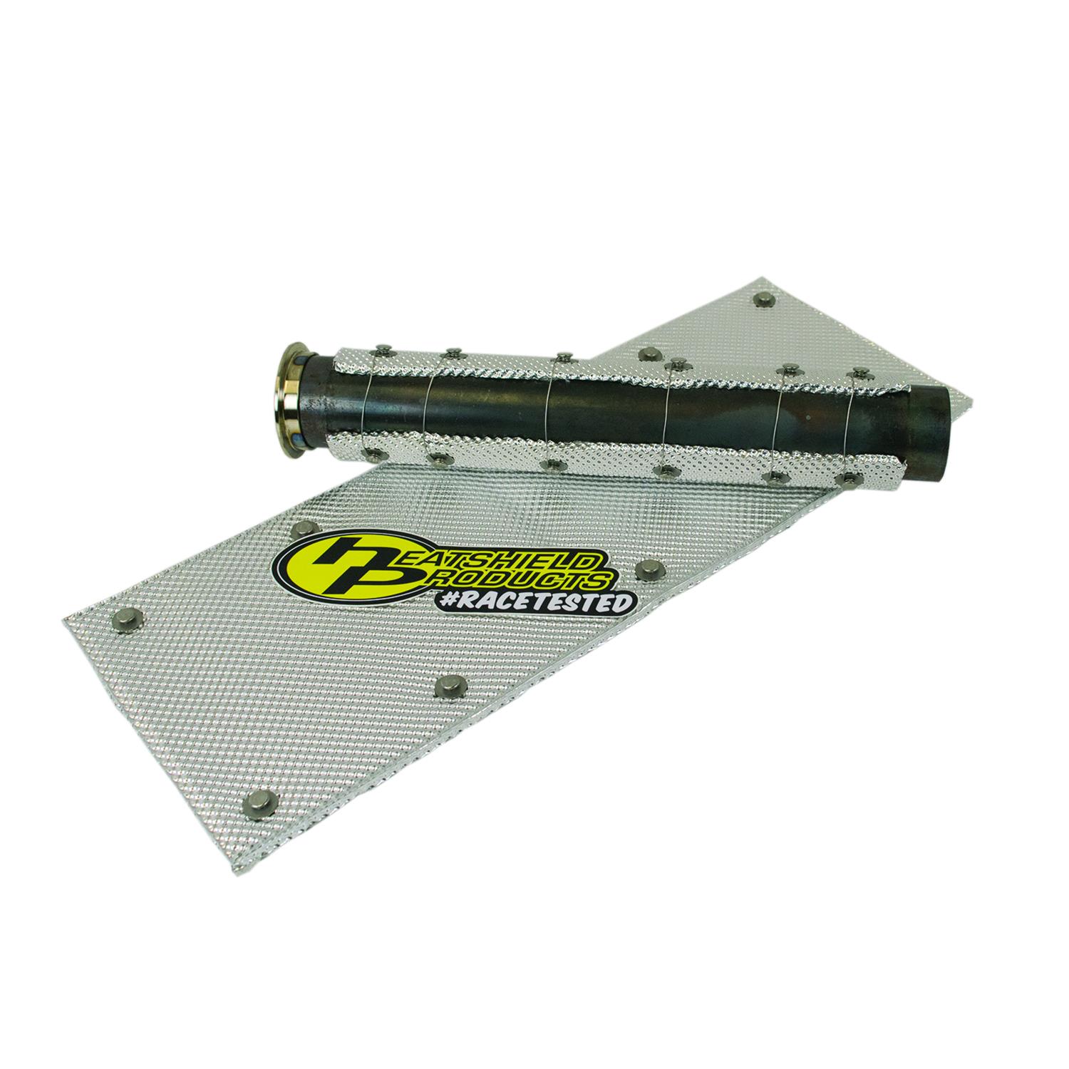 Heatshield Products Exhaust Heat Shields 172403 - heat shield kit 1/4 thk fits 4 in dia pipes
