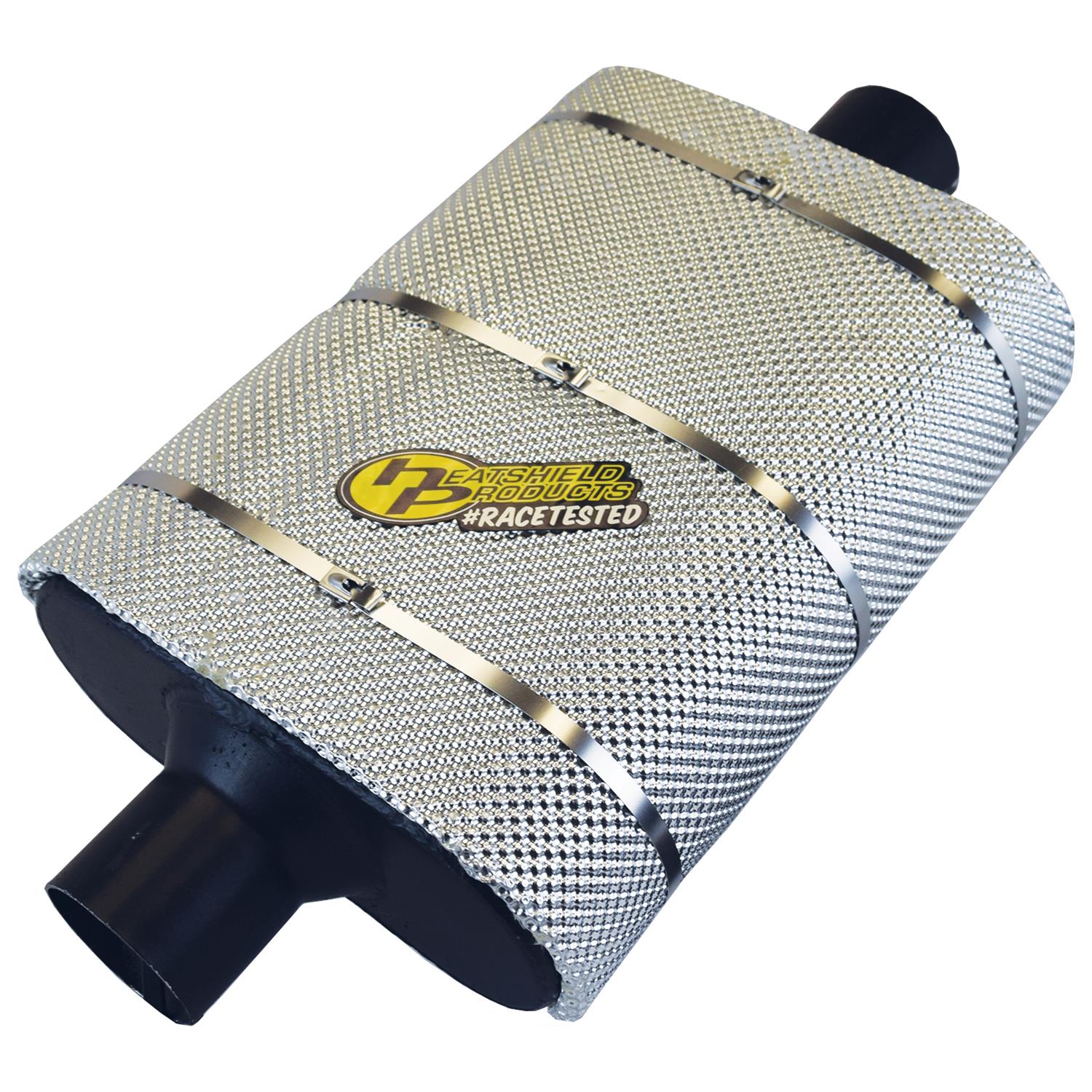 Heatshield Products Muffler Armor 177101 Heat Shield, Armor, Woven Silica, Silver, 16 in. Width, 24 in. Length, Each thumbnail 2