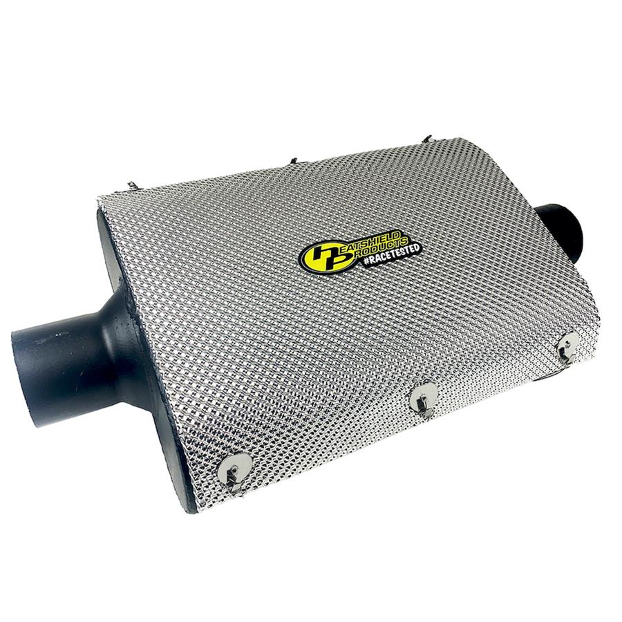 Heatshield Products Muffler Armor 177112 Heat Shields, Armor, Woven Silica, Silver, 16 in. Width, 24 in. Length, Pair