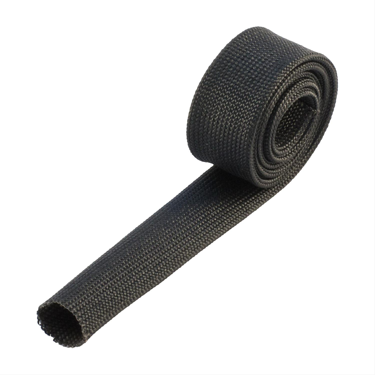 Heatshield Products Hot Rod Sleeves 204002 Heat Sleeve, Sleeve, Slip-on, Black, 1/2 in. Diameter, 2 ft. Length, Each