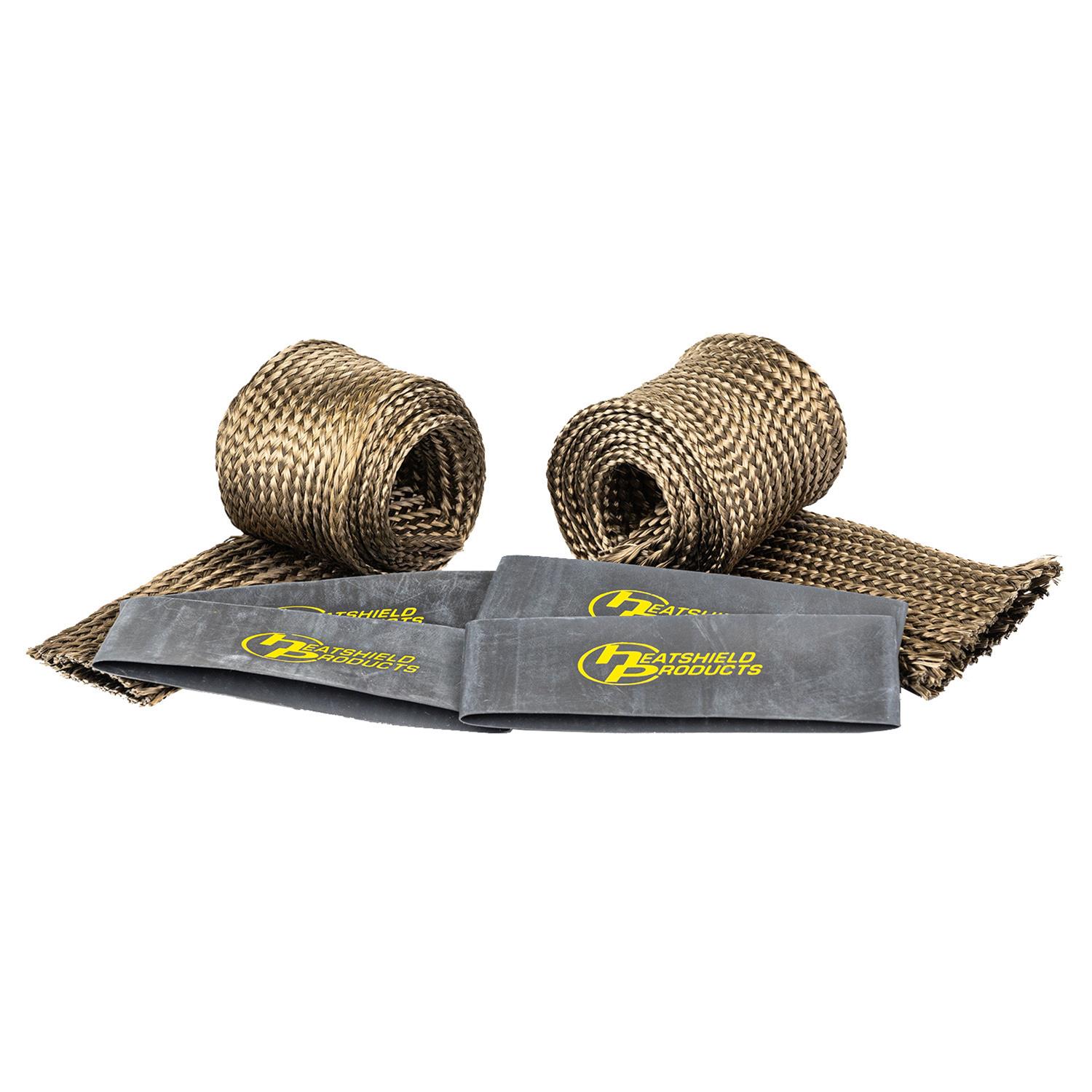 Heatshield Products Heat Sleeves 247017 Lava Hose Kit 1-1/2 & 1-3/4 x 3 ft
