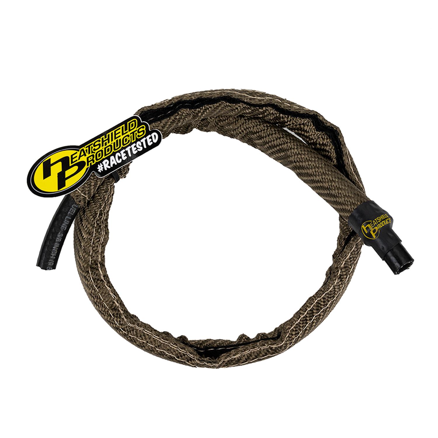 Heatshield Products Lava Tube Shield 281041 Heat Sleeve, Shield, Hook and Loop, 2,000 degrees F, 0.750 in. Diameter, 1.50 ft. Length, Each thumbnail 2