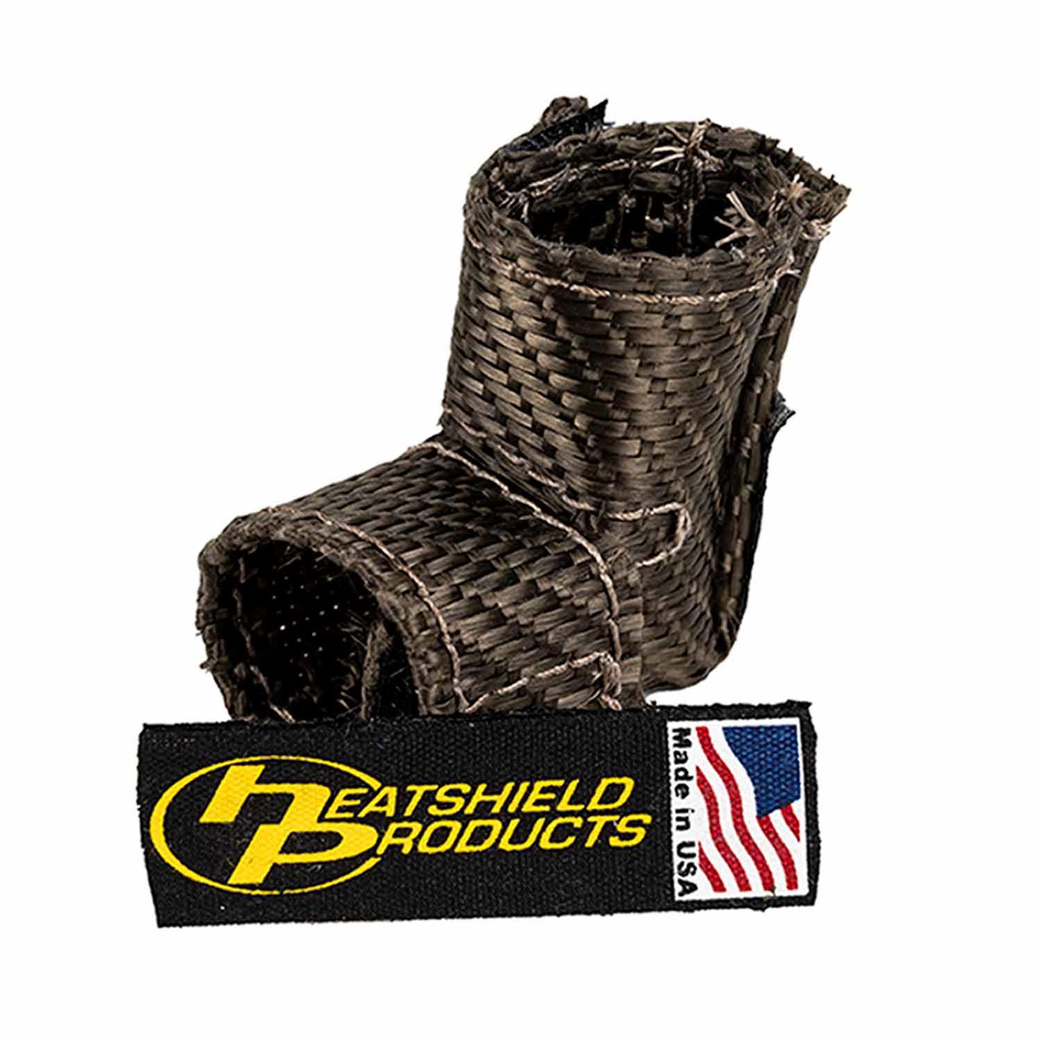 Heatshield Products Heat Sleeves 281049 – 90 deg connector heat shield 3/4-in id Lava – Utili-Shield thumbnail 2