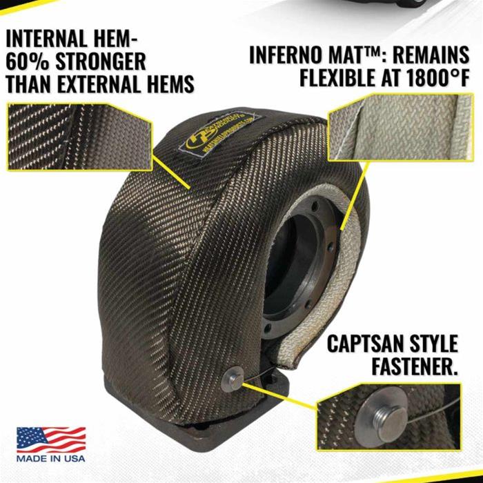 Heatshield Products Lava Turbo Heat Shields 300078 Shield, T2, Anchoring Hook Installation, Each thumbnail 3