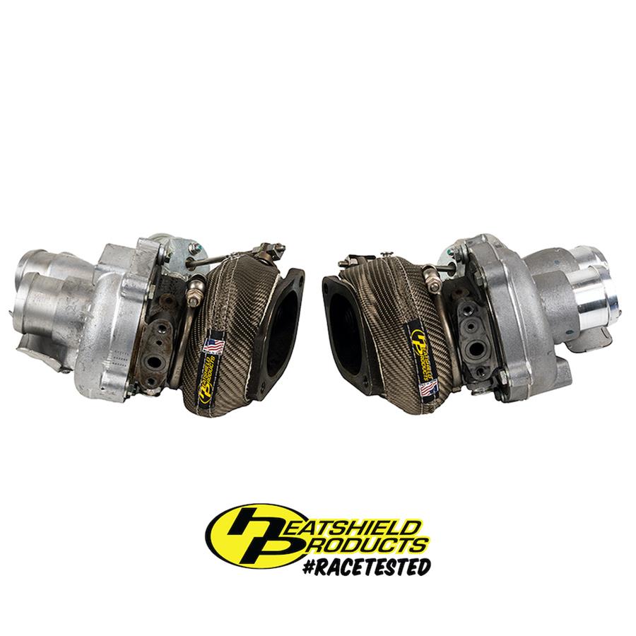 Heatshield Products Turbo Heat Shields 300095 Turbocharger heat shield 3.5L EcoBoost 2011-18 - Lava Shield reduces up to 60 percent of turbo related heat, rated for 1800F. thumbnail 3