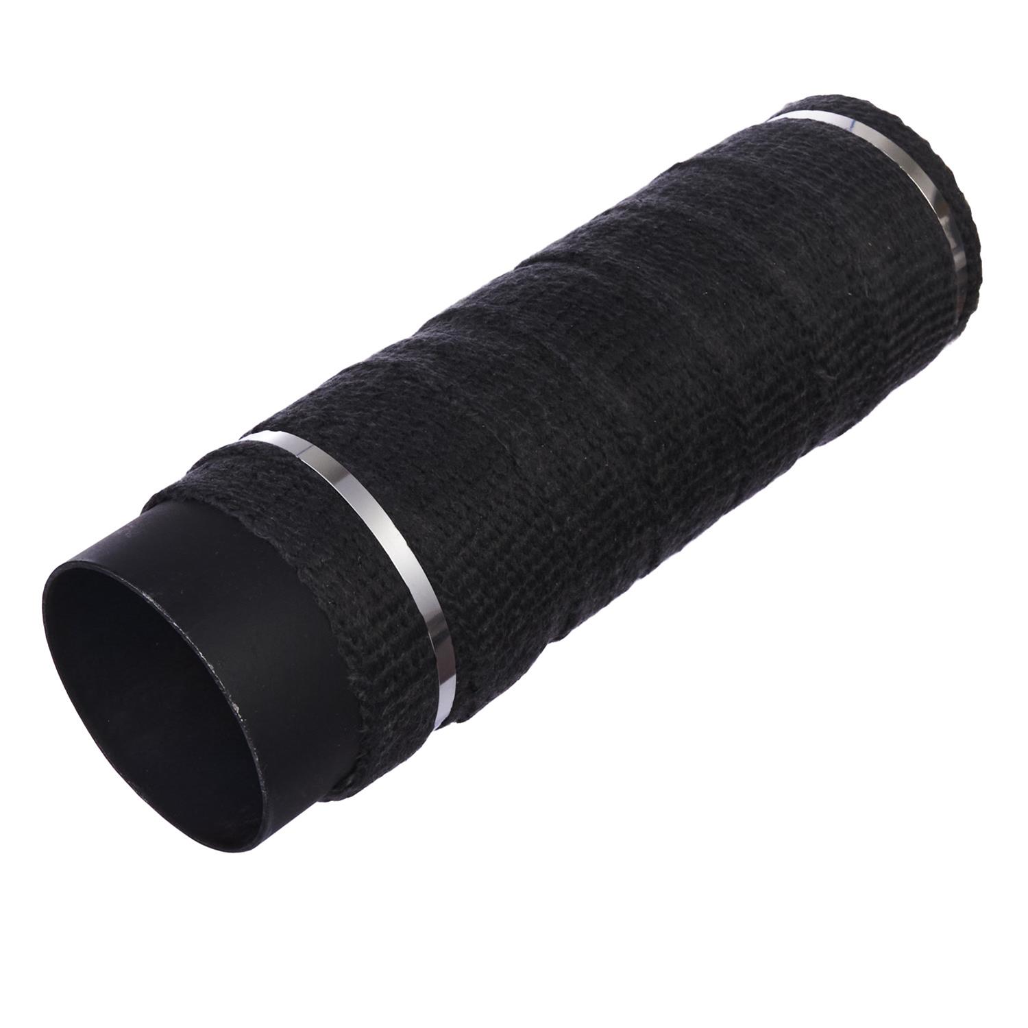 Heatshield Products Exhaust Wrap 372551 Kit, 1200 degrees F, Lava Rock, Black Basalt 2.0 in. Width, 50 ft. Length, Stainless Steel Locking Ties, Kit thumbnail 2