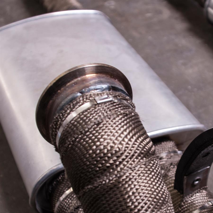 Heatshield Products Thermal-Tie Locking Ties 350034 Ties, Thermal-Tie, 1,800 degree F Rating, Stainless Steel, 3/16 in. Width, 33 in. Length, Set of 50 thumbnail 2