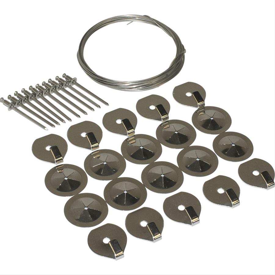 Heatshield Products HP Power Anchor Kits 354012 Exhaust Wrap Fasteners, Anchor, Stainless Steel, Kit