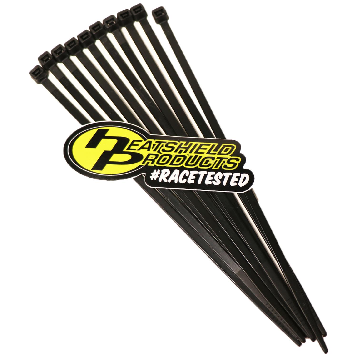Heatshield Products Zip Ties 360008 Hot Rod Tie .14 in x 8 in (x10 pack)