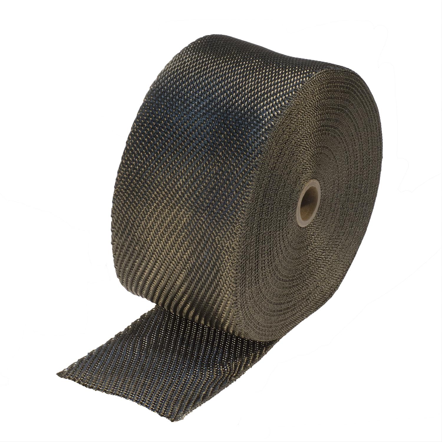 Heatshield Products Lava Exhaust Wraps 372400 and Header Wrap, 1200 degrees F, Rock, Natural Basalt, 4.0 in. Width, 100.0 ft. Length, Each
