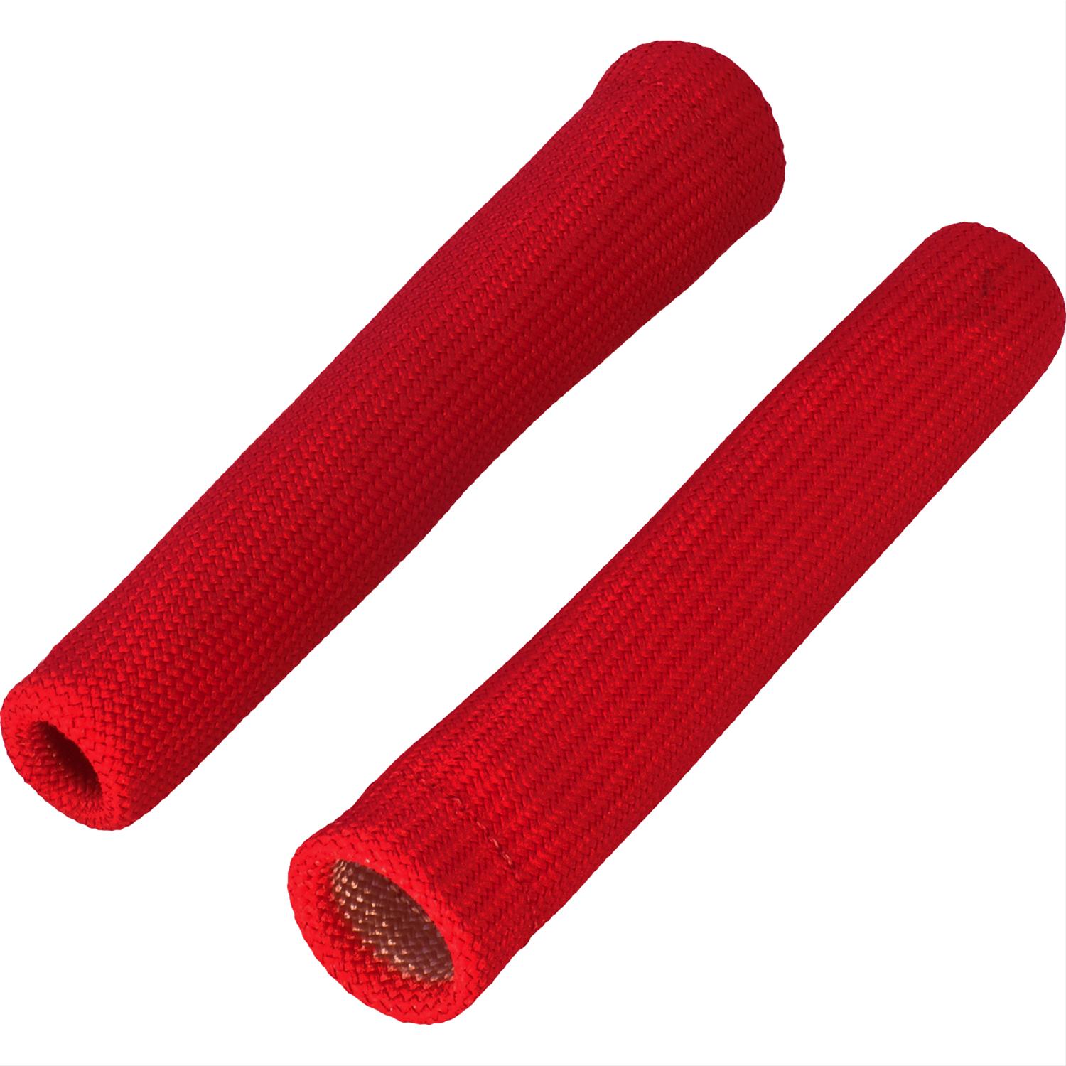 Heatshield Products Insul-Boot Heat Shields 400201 Spark Plug Boot Shields, 1,200 degrees F, Red, 1 in. i.d., 6 in. Length, Pair