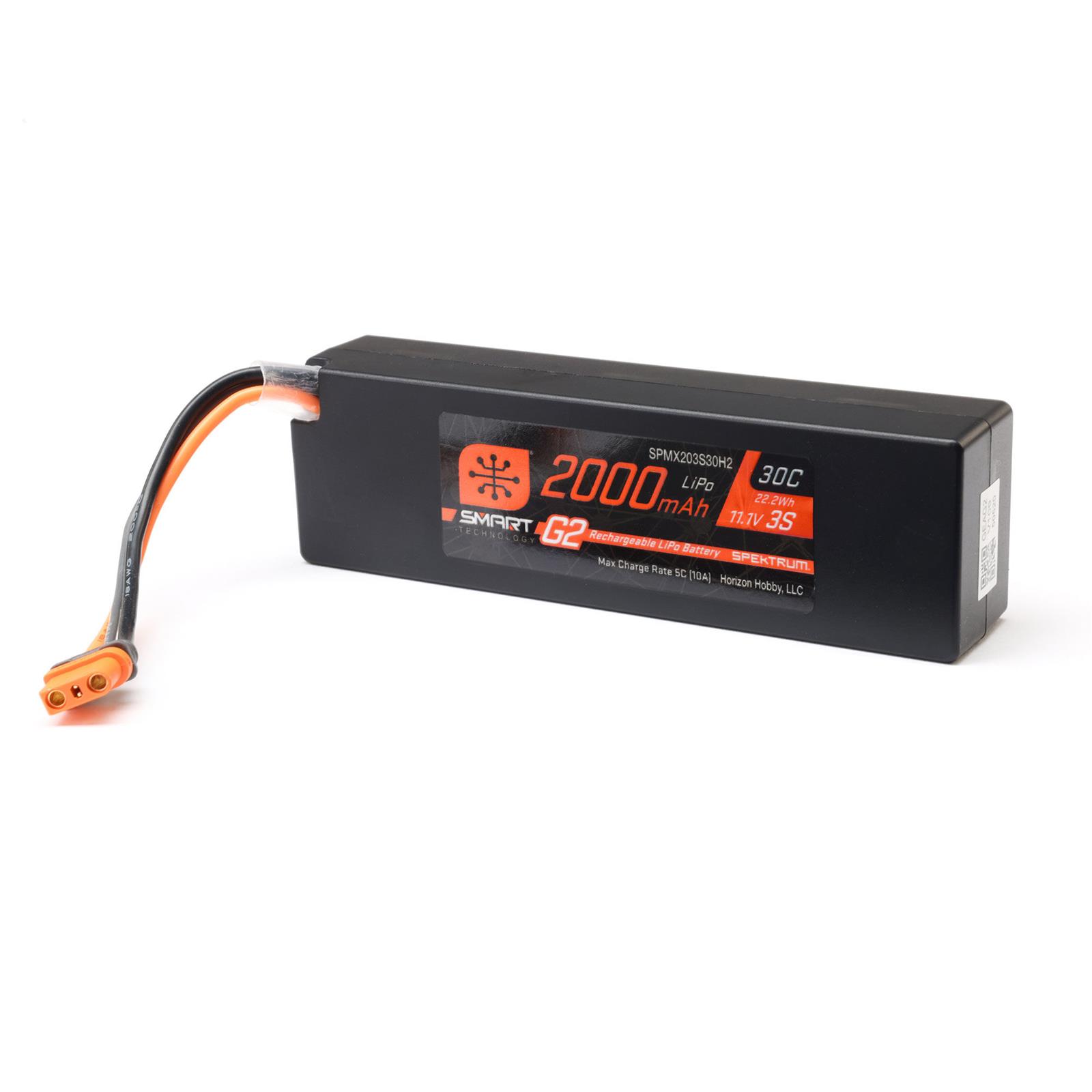 Spektrum SPMX203S30H2 Spektrum Smart G2 LiPo Batteries | Summit Racing