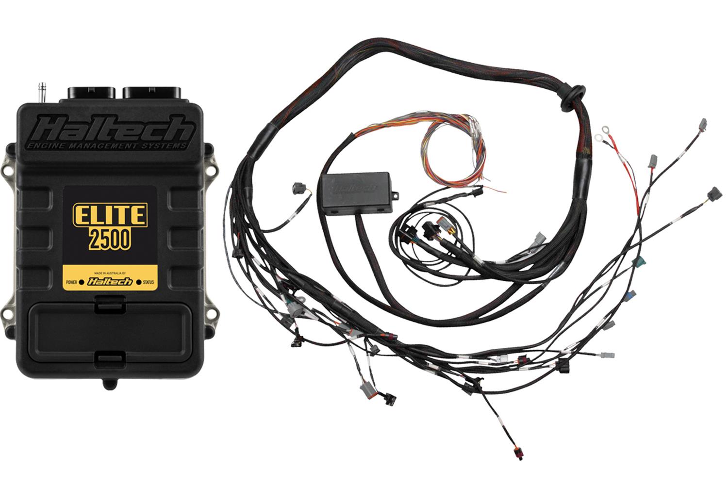 HalTech Elite 2500 ECU with Plug'n'Play Harness HT-151353 Engine Management Systems, Harness, Does Not Include Ignition Sub-harness, Toyota, 3.0L, Kit