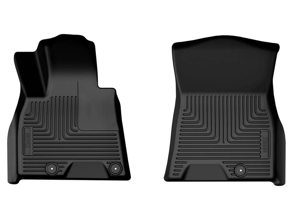 Husky Liners Floor Mats, Automotive 18981 2018-2025 AUDI Q7, FRONT FLOOR LINER, BLACK