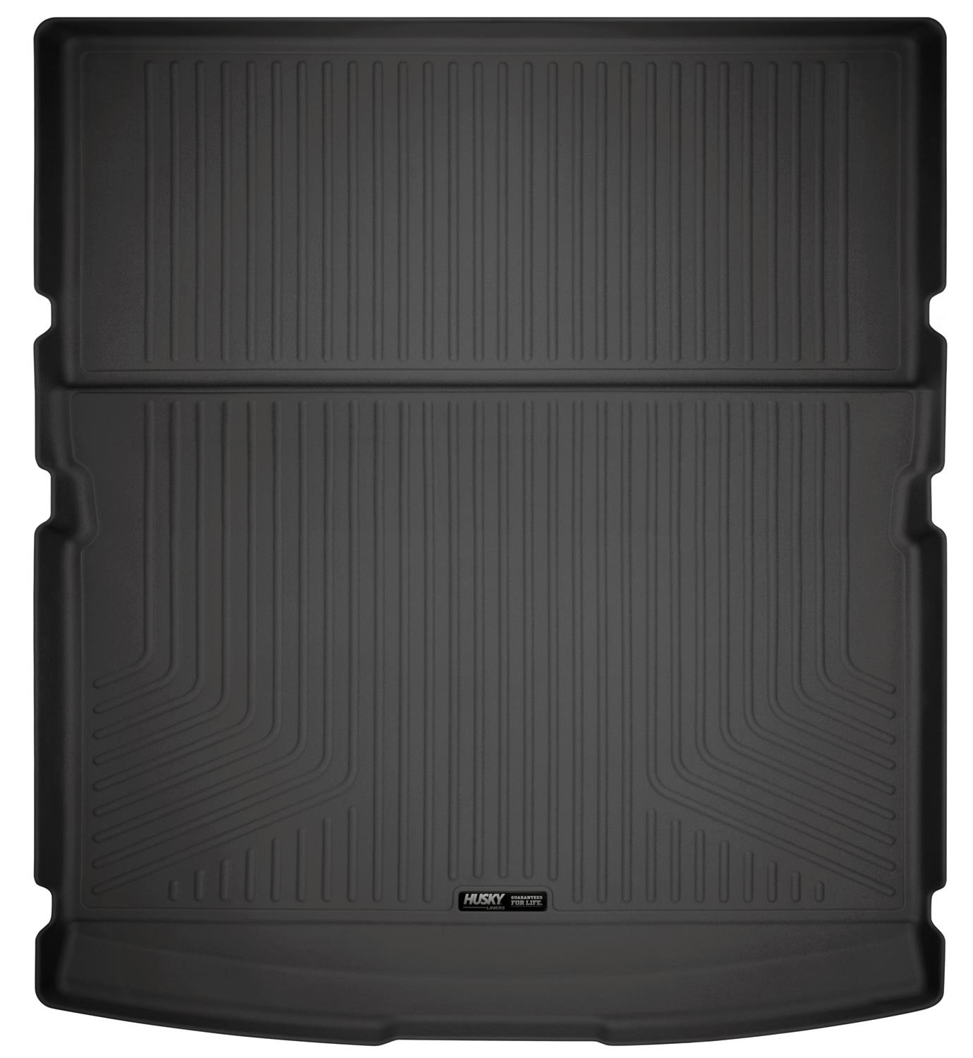 Husky Liners 18-22 Ford Expedition Max WeatherBeater Black Rear Cargo Liner (Behind 3rd Row Seat) thumbnail 2