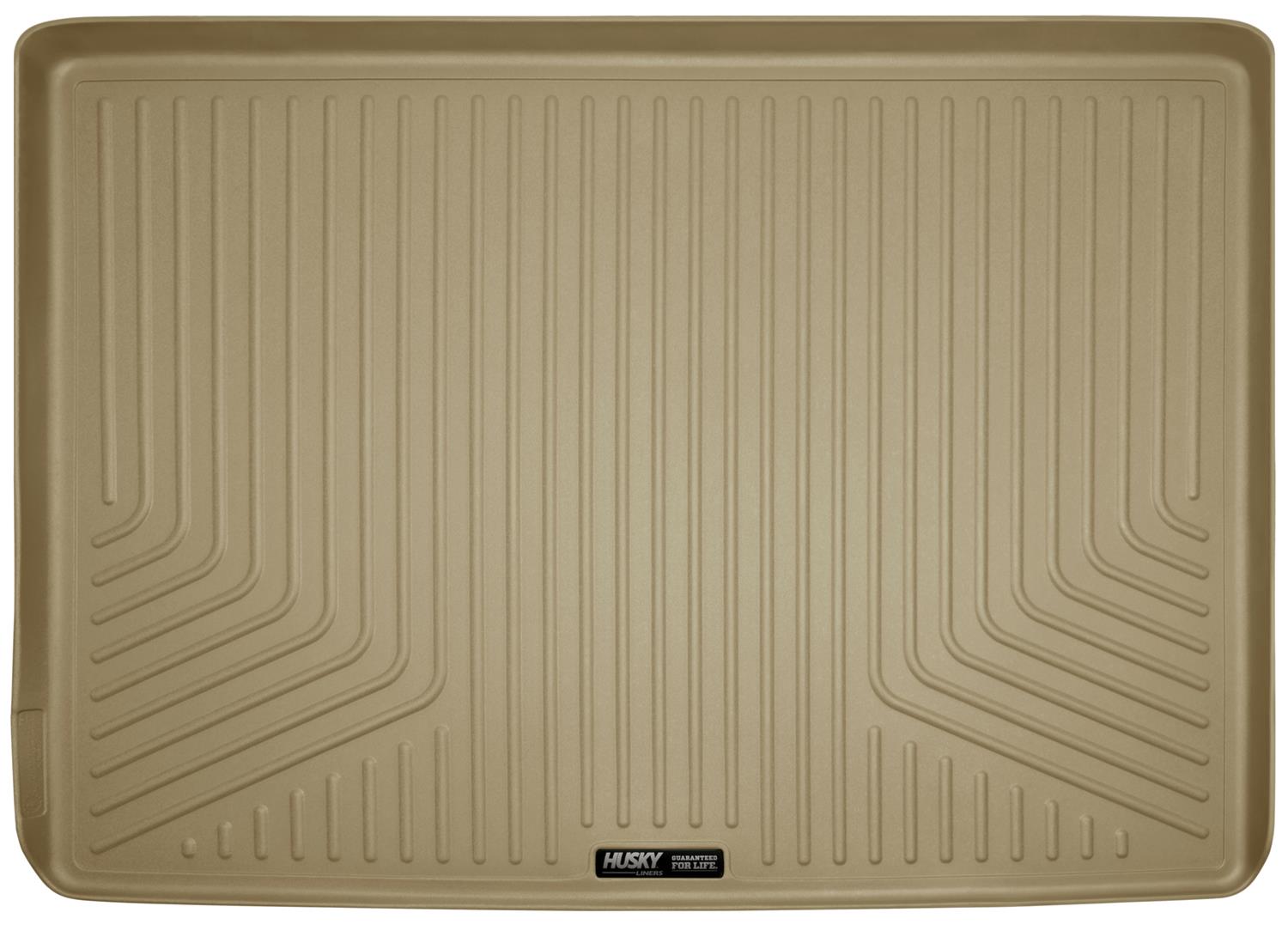 Husky Liners 2015 Chevy/GMC Suburban/Yukon XL WeatherBeater Tan Rear Cargo Liner to Back Third Seat