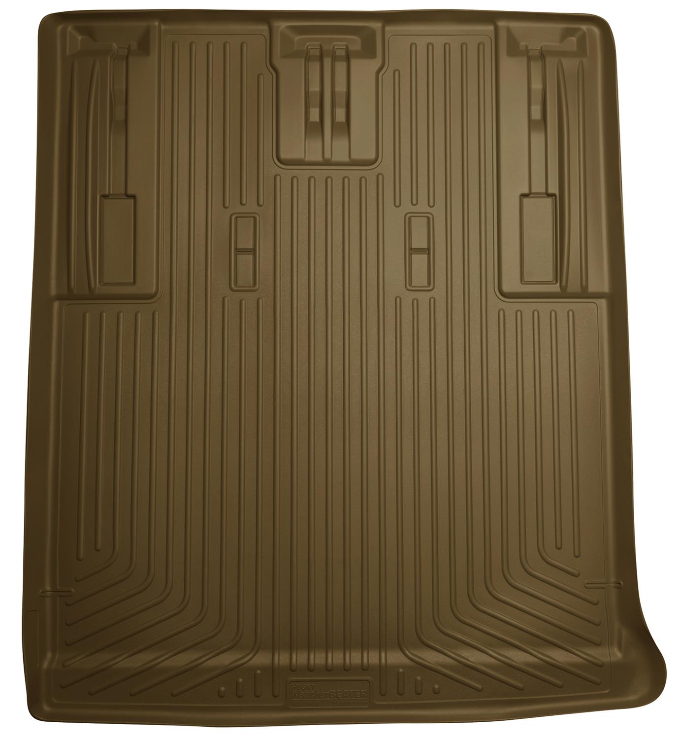 Husky Liners 07-13 GM Escalade/Suburban/Yukon WeatherBeater Tan Rear Cargo Liners (5 Ft.) thumbnail 2