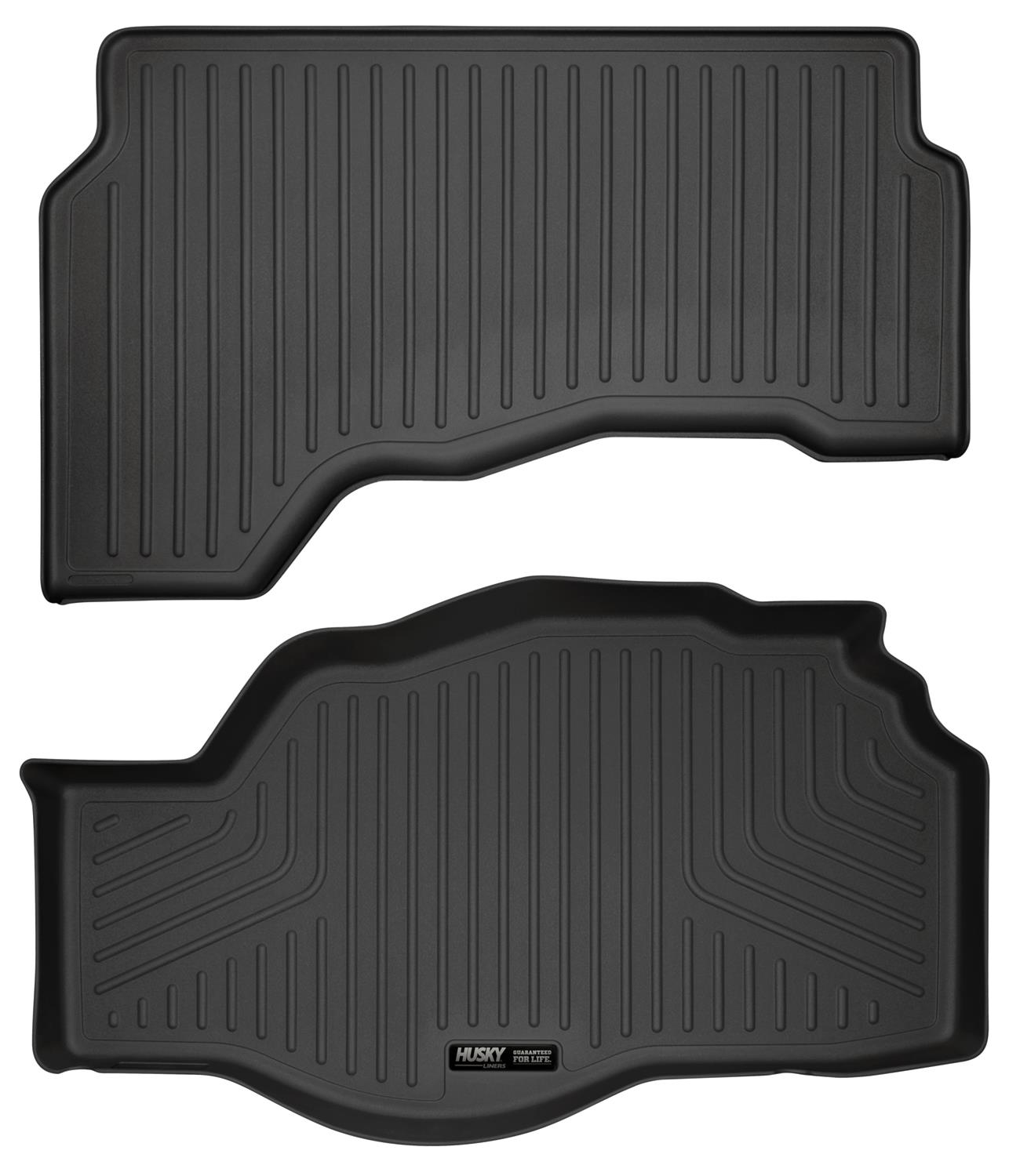 Husky Liners 2013-2016 Ford Fusion S Hybrid /SE Hybrid WeatherBeater Black Trunk Liner thumbnail 2
