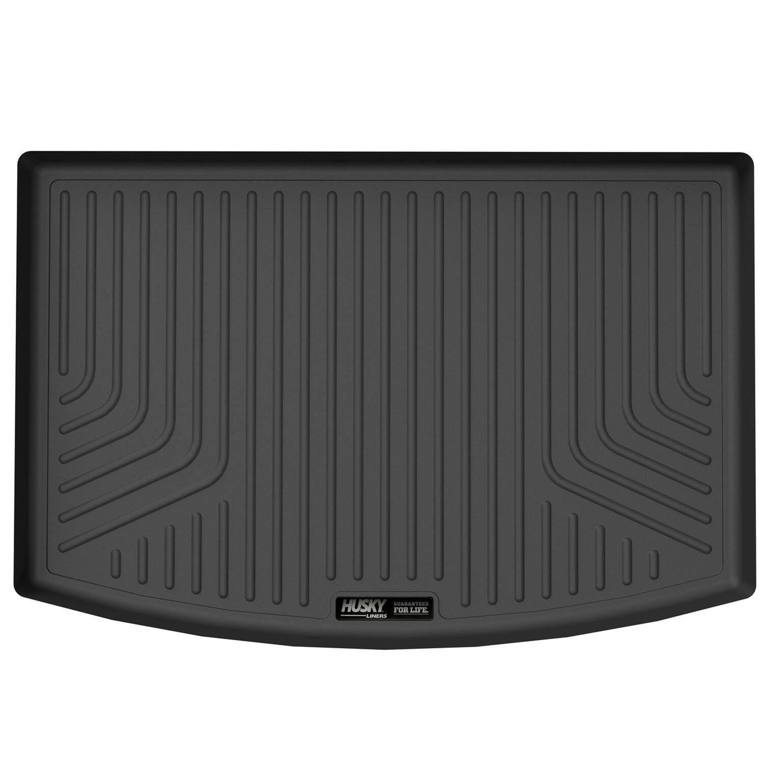 Husky WeatherBeater Floor Liners for 2020-2021 CX-3 - 48621 Mats, WeatherBeater, Cargo Area, Rubberized, Thermoplastic, Black, Mazda, Each