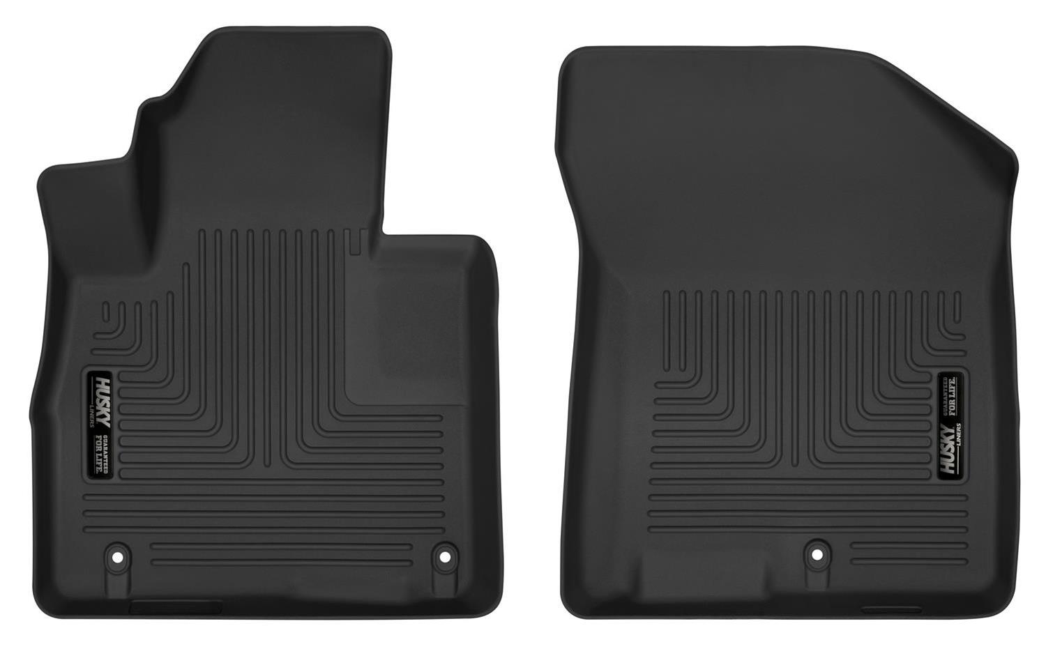 Husky Liners 2019-2020 Hyundai Santa Fe X-Act Contour Black Floor Liners -Front